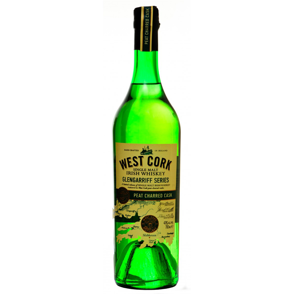 West Cork Glengarriff Series Peat Charred Cask Finish