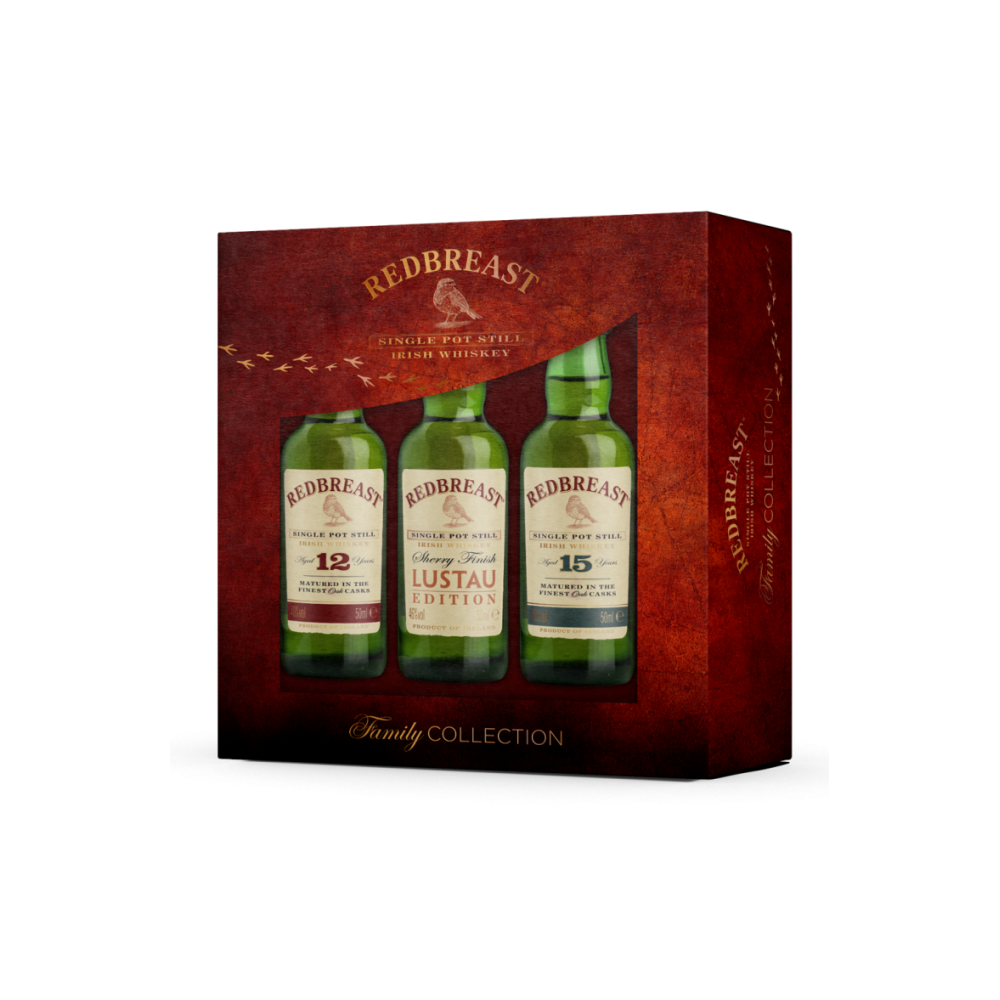 Redbreast Family Collection Gift Pack (3 X 5cl) 