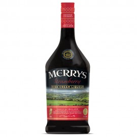 Merrys Strawberry Irish Cream liqueur
