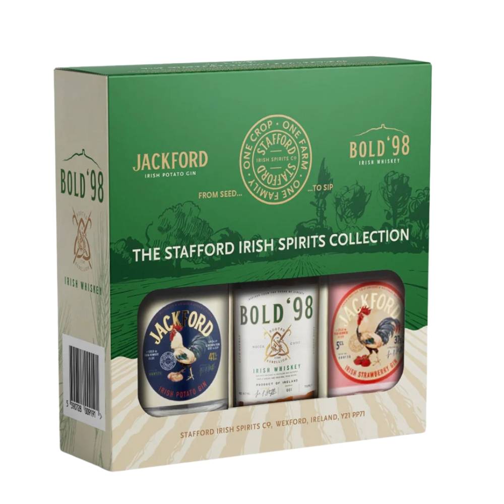 Stafford Irish Spirits Co - Family Collection Gift Pack 3x5cl