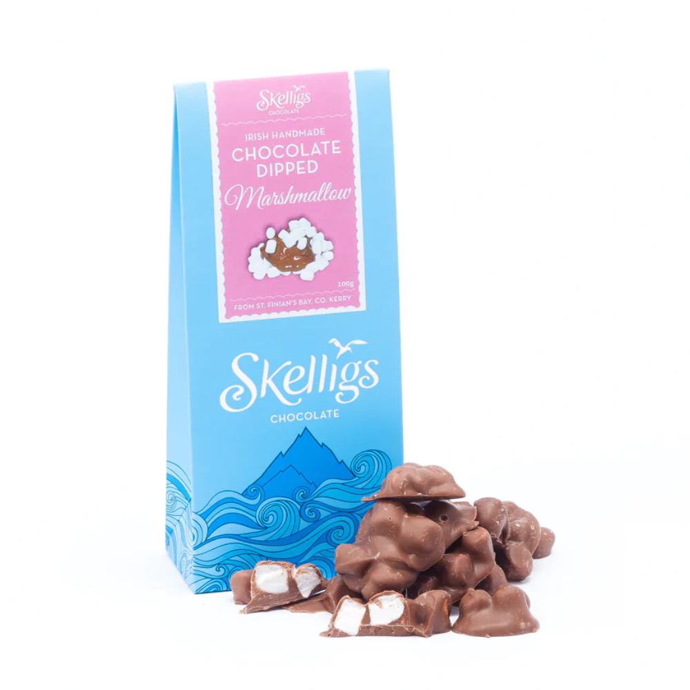 Skelligs Milk Chocolate and Marshmallow Clusters 100g