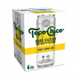Topo Chico Tangy Lemon Lime 4 Pack