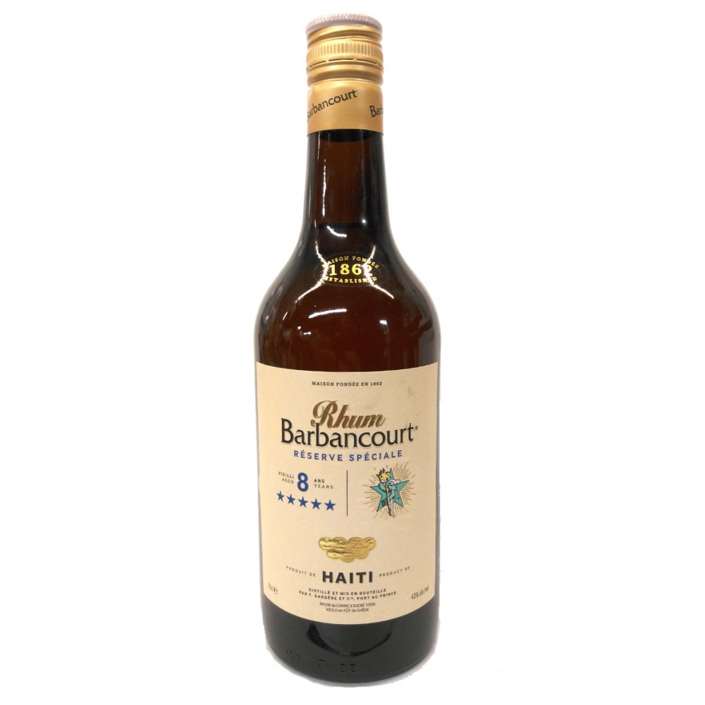 Barbancourt 5 Star 8 Year Old Rum