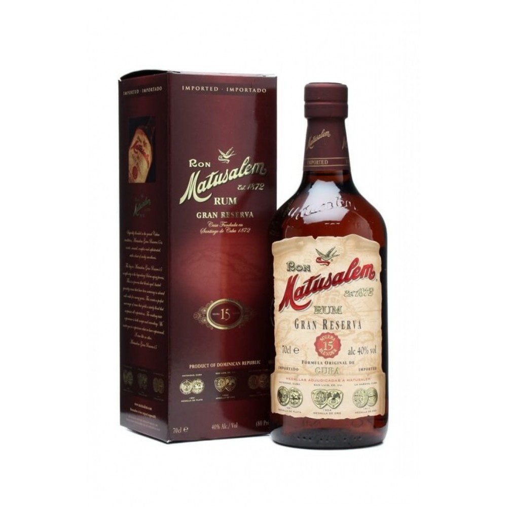 Matusalem 15 Year Old Gran Reserva Rum