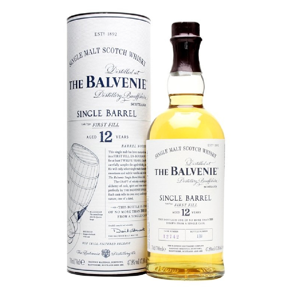 Balvenie First Fill Single Barrel 12 Year Old