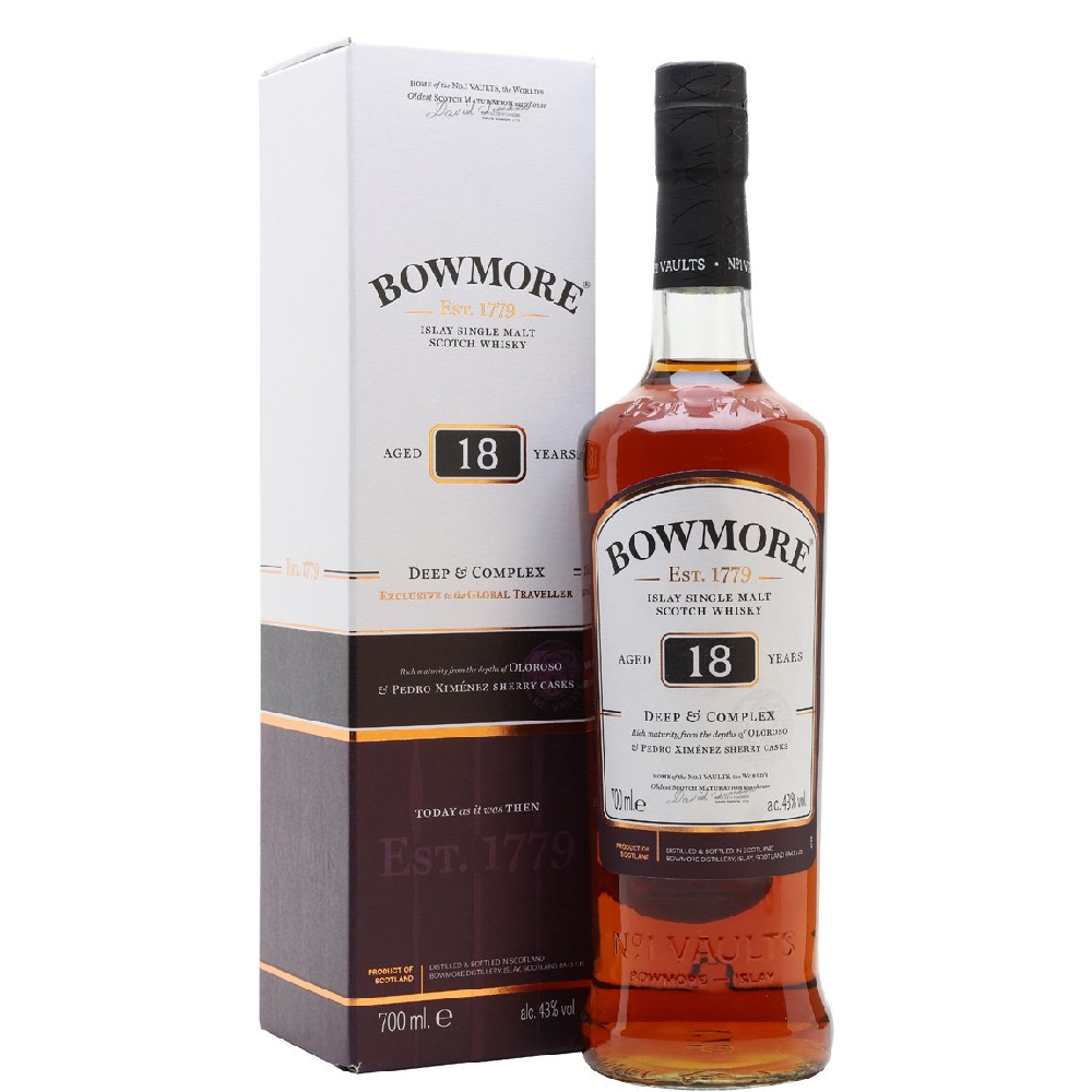 Bowmore 18 Year Old Deep and Complex