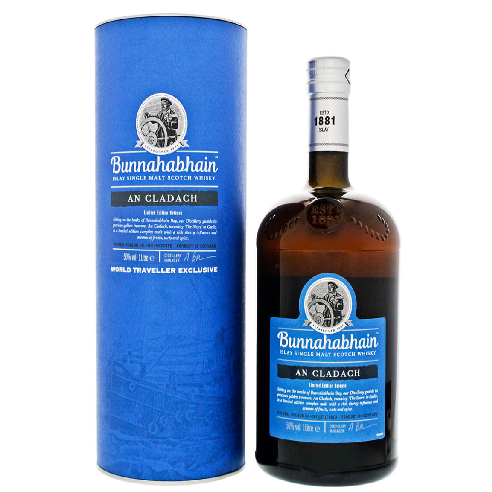 Bunnahabhain Cladach Islay Single Malt Limited Edition 1L