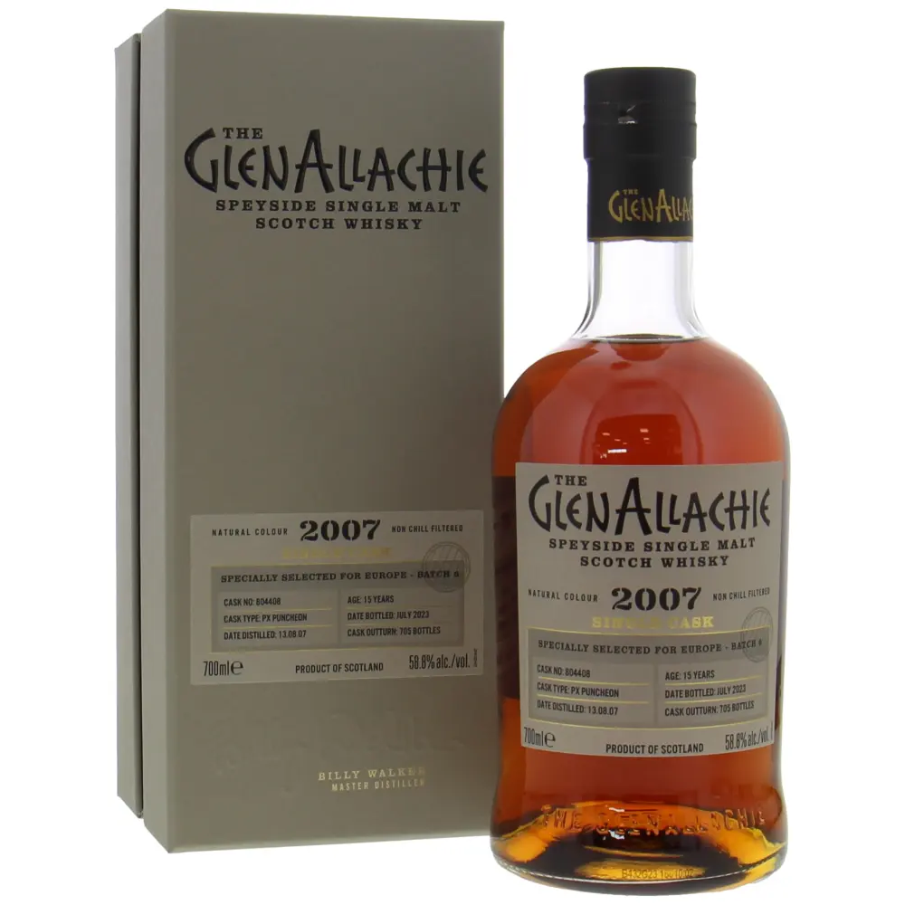 Glenallachie 804408 2007 Single Cask 