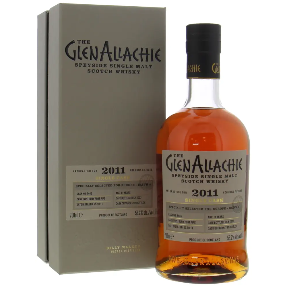 Glenallachie #7445 2011 Single Cask