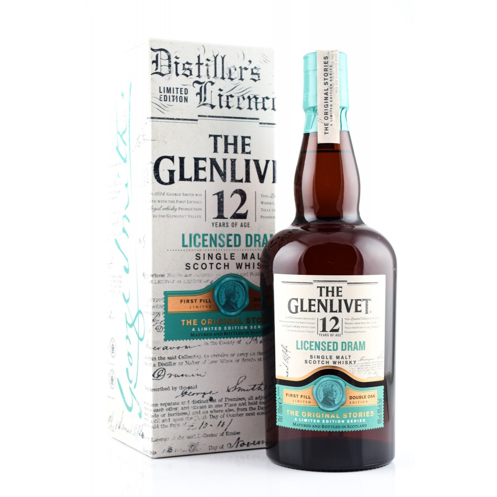 Glenlivet 12 Year Old Licensed Dram