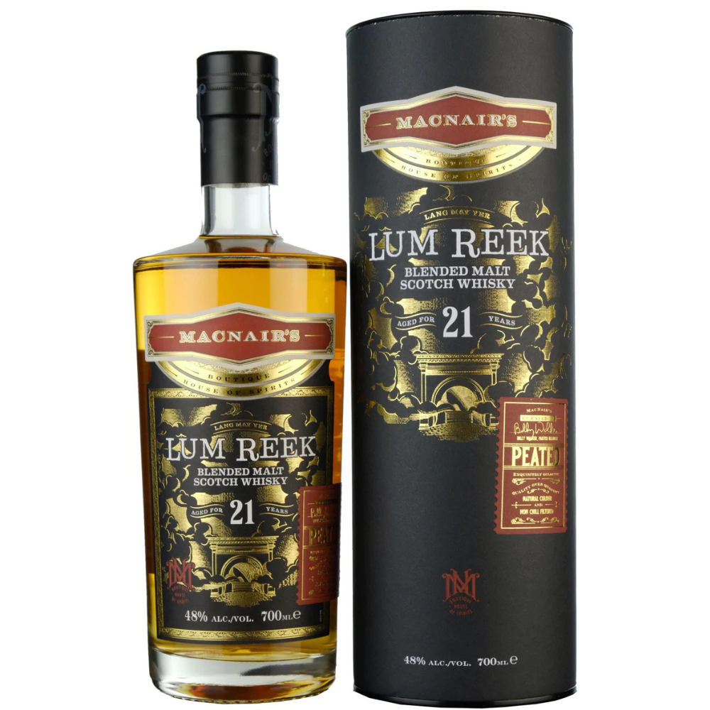 Mac Nair's Lum Reek 21 Year Old Peated Blended Malt