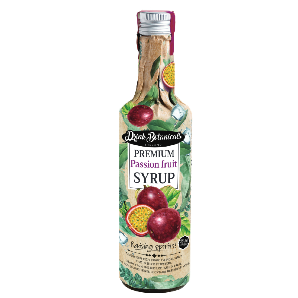 Drink Botanicals Ireland Premium Passion Fruit Syrup