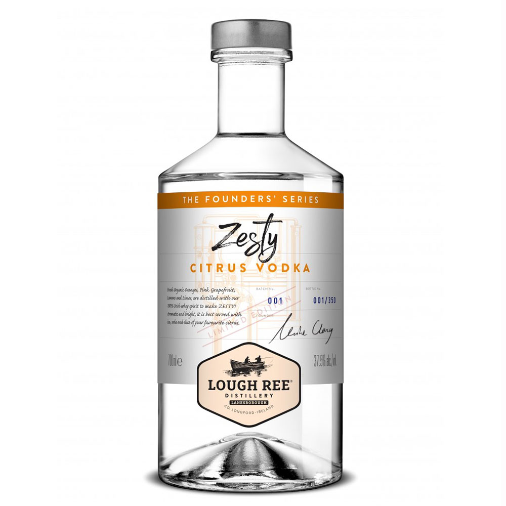 Zesty Citrus Vodka Lough Ree Distillery