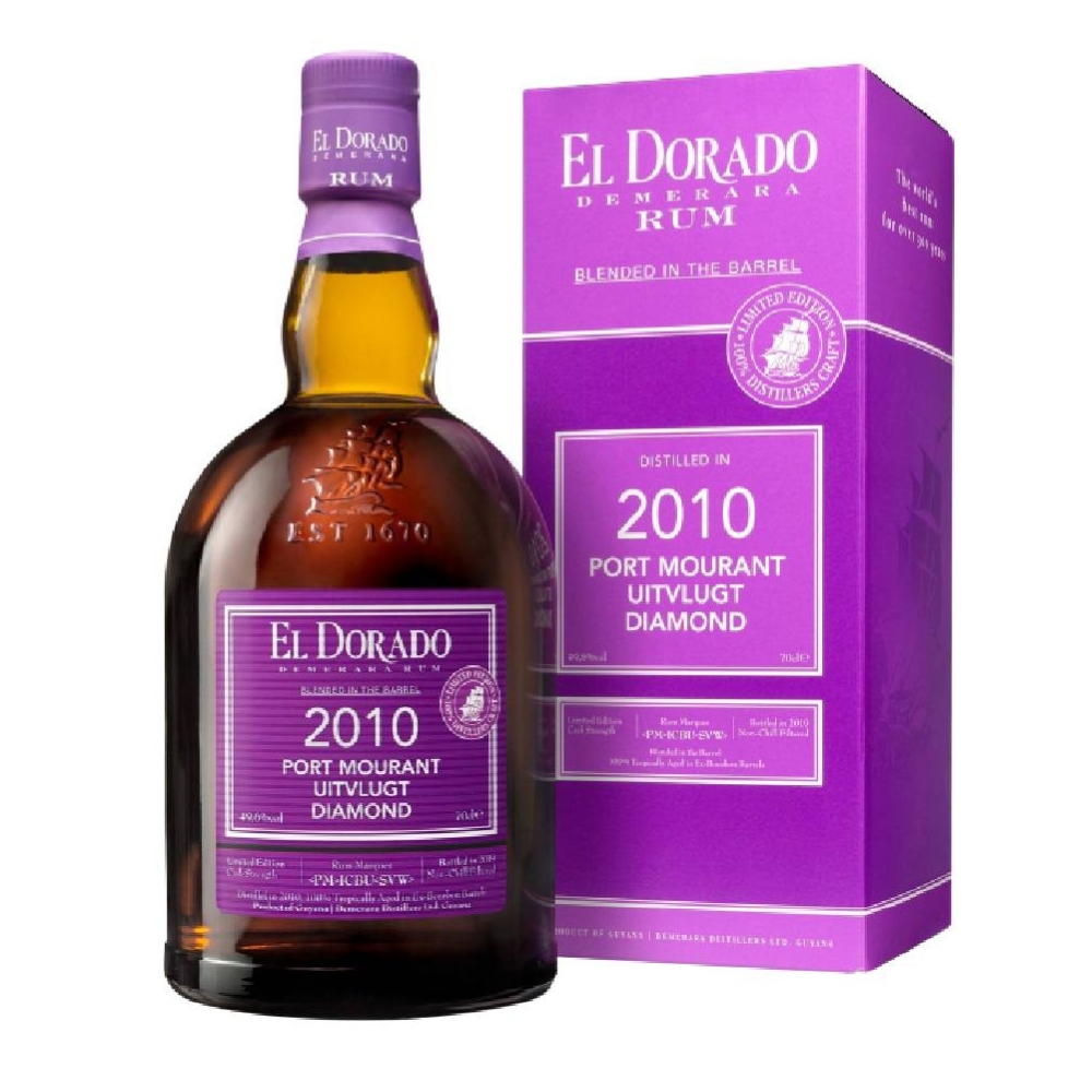 El Dorado 2010 Diamond Port Mourant Uitvlugt